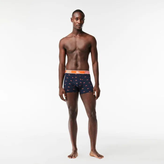 Underwear and Socks Men Lacoste Men039s Recycled Polyester Jersey Trunk 3Pack Navy Blue Orange Navy Blue Rdi Underwear and Socks Men Lacoste Men039s Recycled Polyester Jersey Trunk 3Pack Navy Blue Orange Navy Blue Rdi