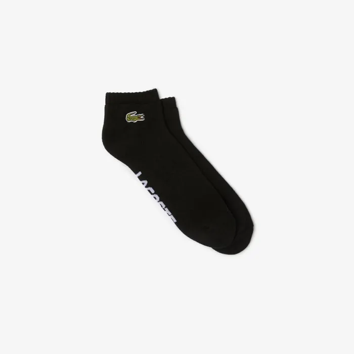 Underwear and Socks MenWomen Lacoste Unisex SPORT Branded Stretch Cotton LowCut Socks Black White 258 Underwear and Socks MenWomen Lacoste Unisex SPORT Branded Stretch Cotton LowCut Socks Black White 258