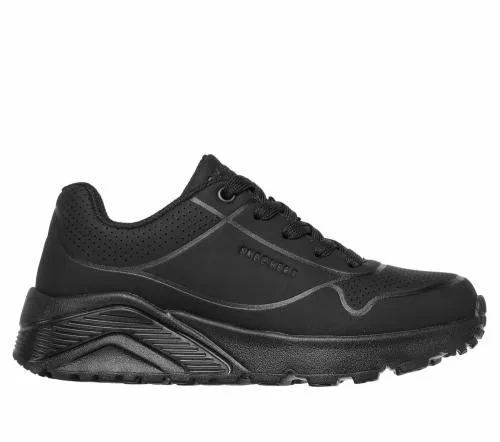 Uno Lite 8211 Delodox Black Kids SKECHERS Kids UK Sizes 9525