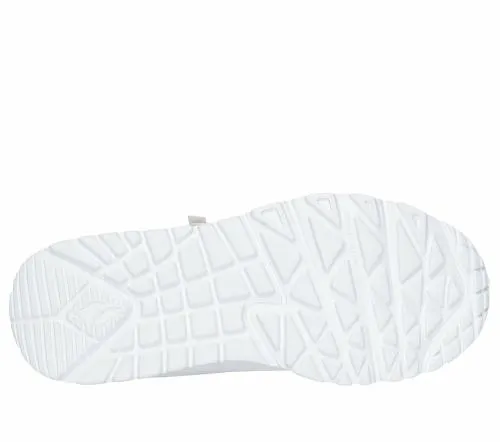 Uno Lite 8211 Easy Zip White Hot Pink Kids SKECHERS Big Kids UK Sizes 36