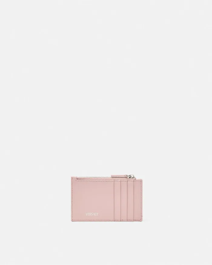 Wallets Women Versace Medusa 03995 Card Holder Light Pink