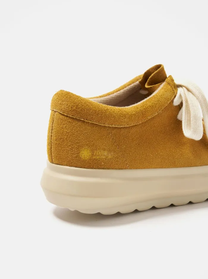Wander FD08 In Mustard Hairy Suede Men Universal Works Footwear