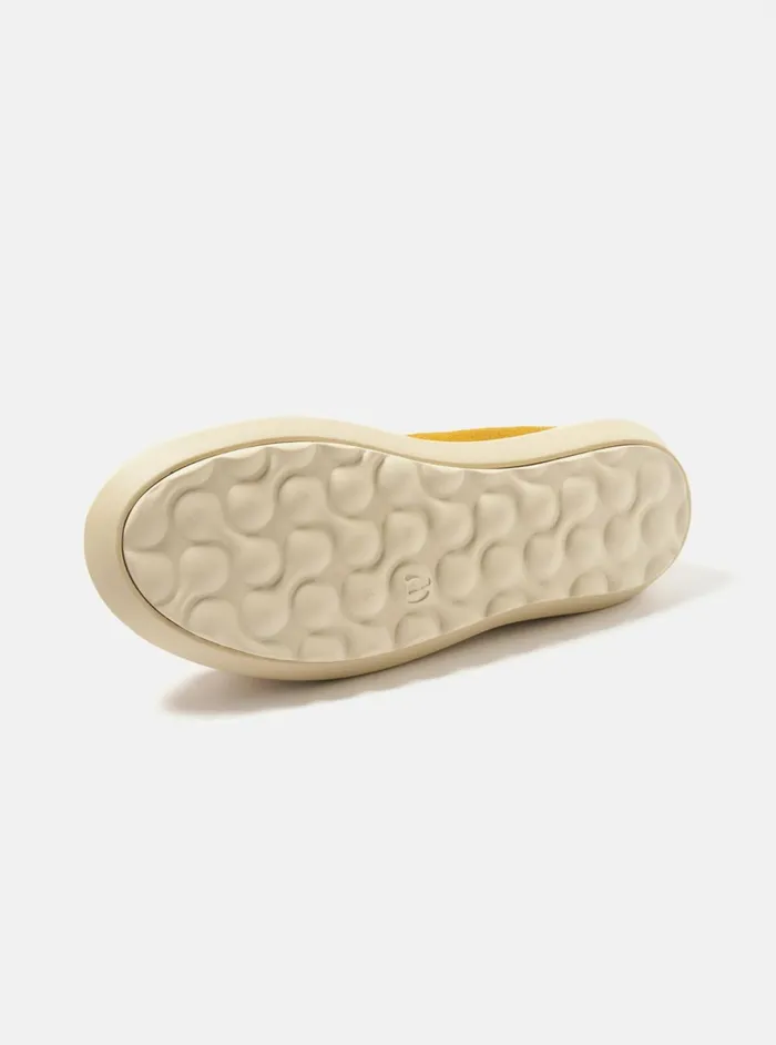 Wander FD08 In Mustard Hairy Suede Men Universal Works Footwear