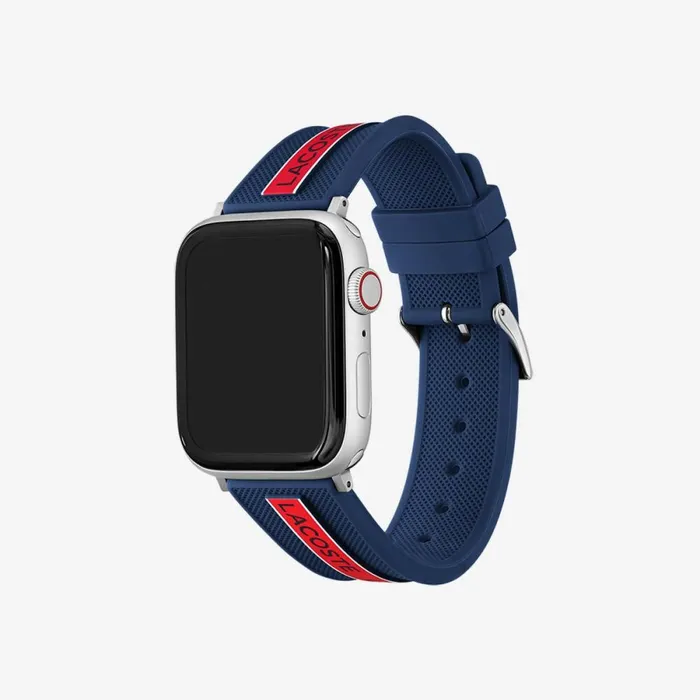 Watches Women Lacoste Apple Watch Strap Blue 000