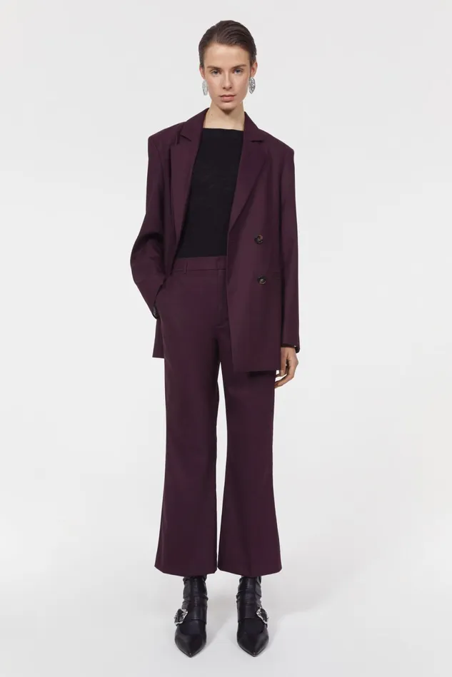 Watts Tailored Pants Umber Women Rodebjer Trousers