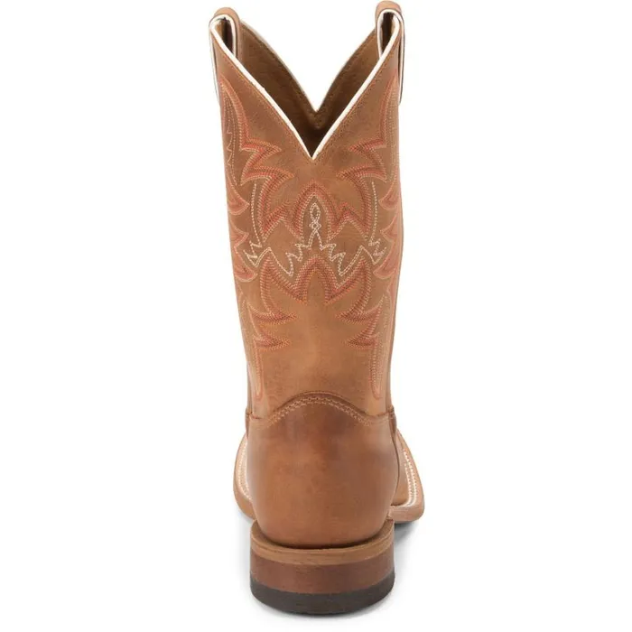 Western Men Justin Boots Austin 11034 Western Boot Distressed Cognac 040brown041
