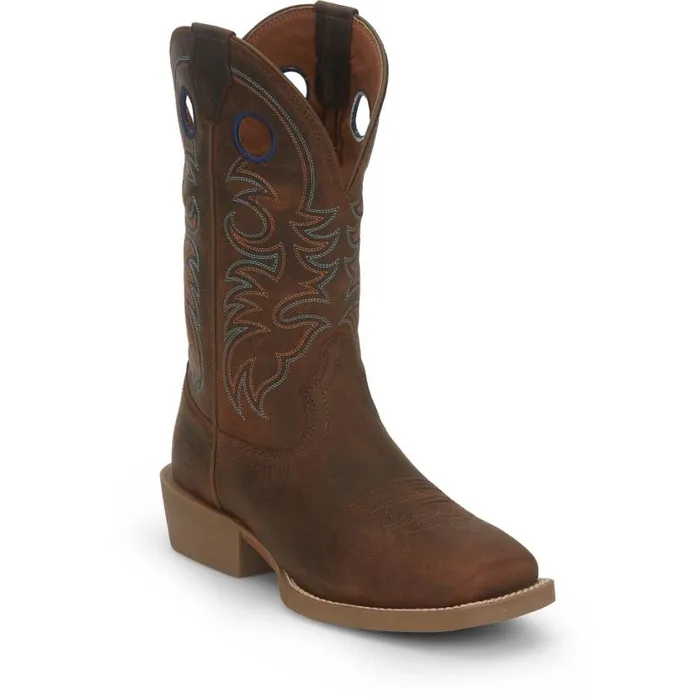 Western Men Justin Boots Muley 12034 Western Boot Coffee Brown 040brown041