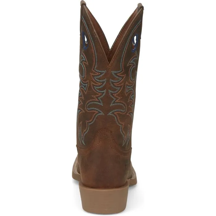 Western Men Justin Boots Muley 12034 Western Boot Coffee Brown 040brown041