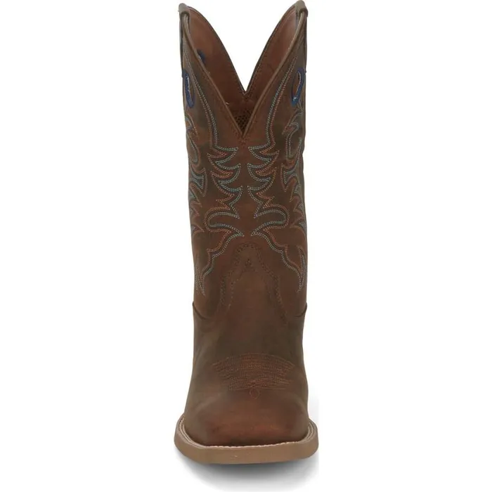 Western Men Justin Boots Muley 12034 Western Boot Coffee Brown 040brown041