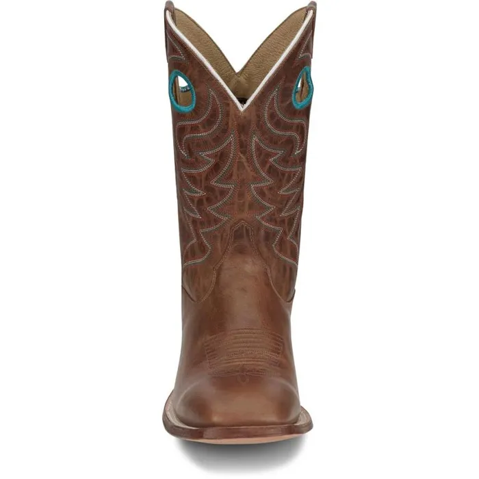 Western Men Justin Boots Pearce 11034 Western Boot Tan