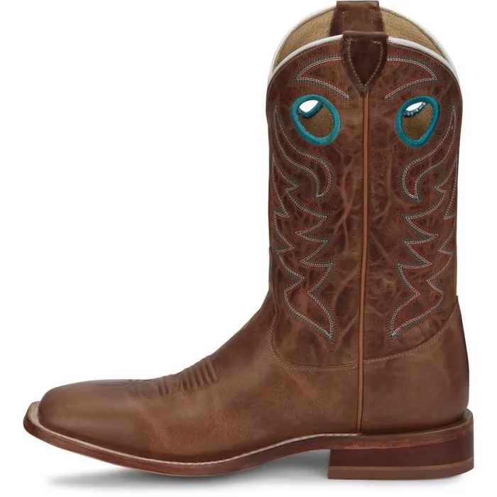 Western Men Justin Boots Pearce 11034 Western Boot Tan