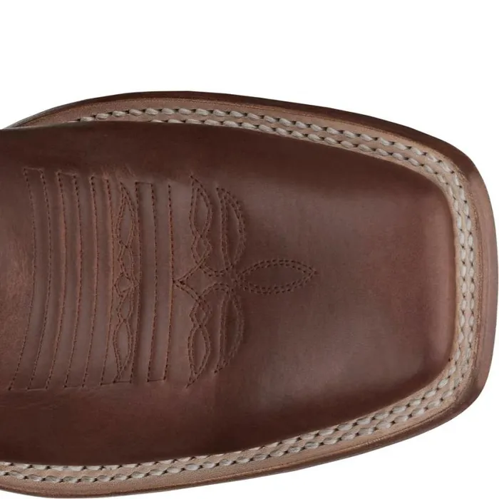 Western Men Justin Boots Wittman 11034 Western Boots Brown