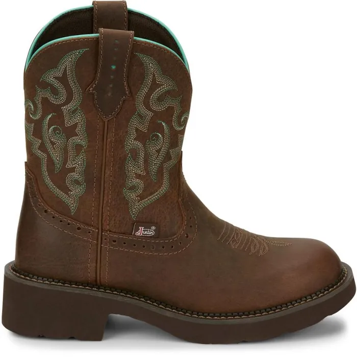 Western Women Justin Boots Gemma II Brown