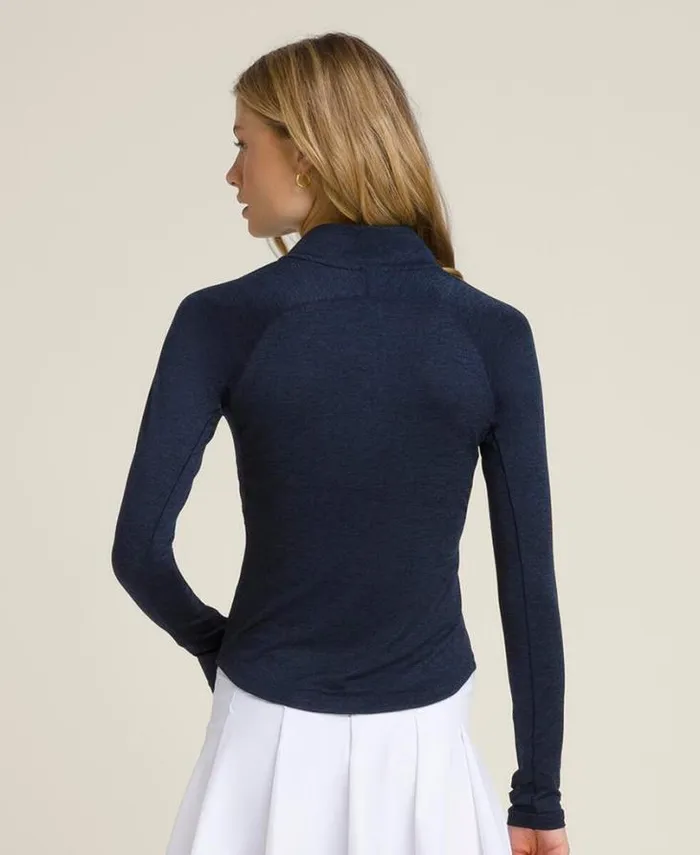 Wilson Outerwear Women All Day Half Zip 8211 Classic Navy
