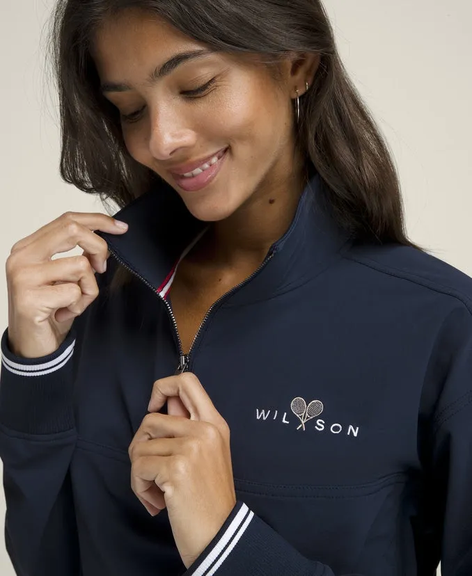 Wilson Outerwear Women Davenport Pop Over 8211 Classic Navy