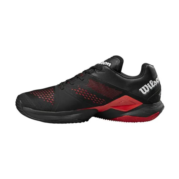 Wilson Shoes Sports Bela Tour Men039s Padel Shoe 8211 Black Red