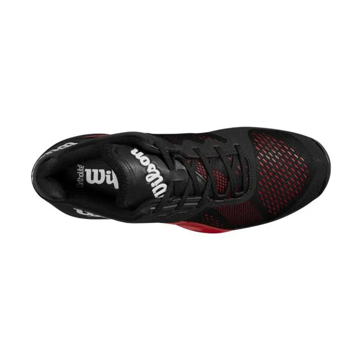 Wilson Shoes Sports Bela Tour Men039s Padel Shoe 8211 Black Red