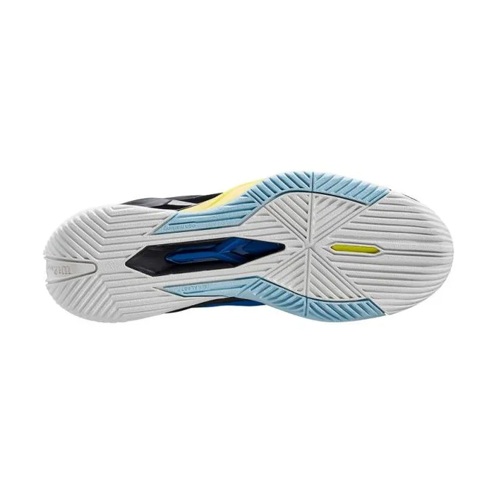Wilson Shoes Sports Men039s Rush Pro 40 Tennis Shoe 8211 Blue Black Yellow