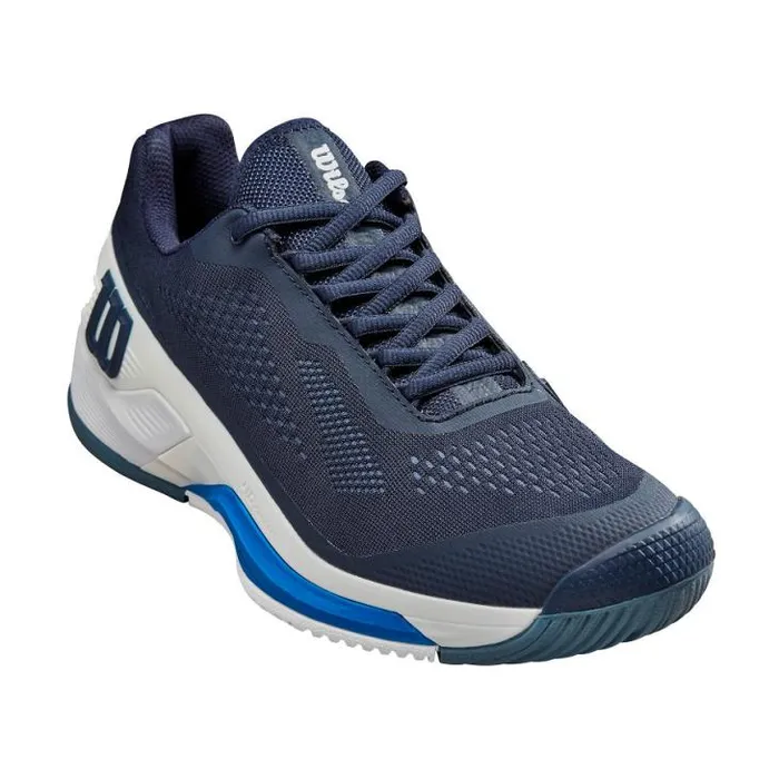 Wilson Shoes Sports Men039s Rush Pro 40 Tennis Shoe 8211 Navy White Blue