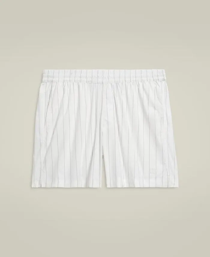 Wilson Shorts Men Tennis Volley Short 8211 Snow White Blue Fog