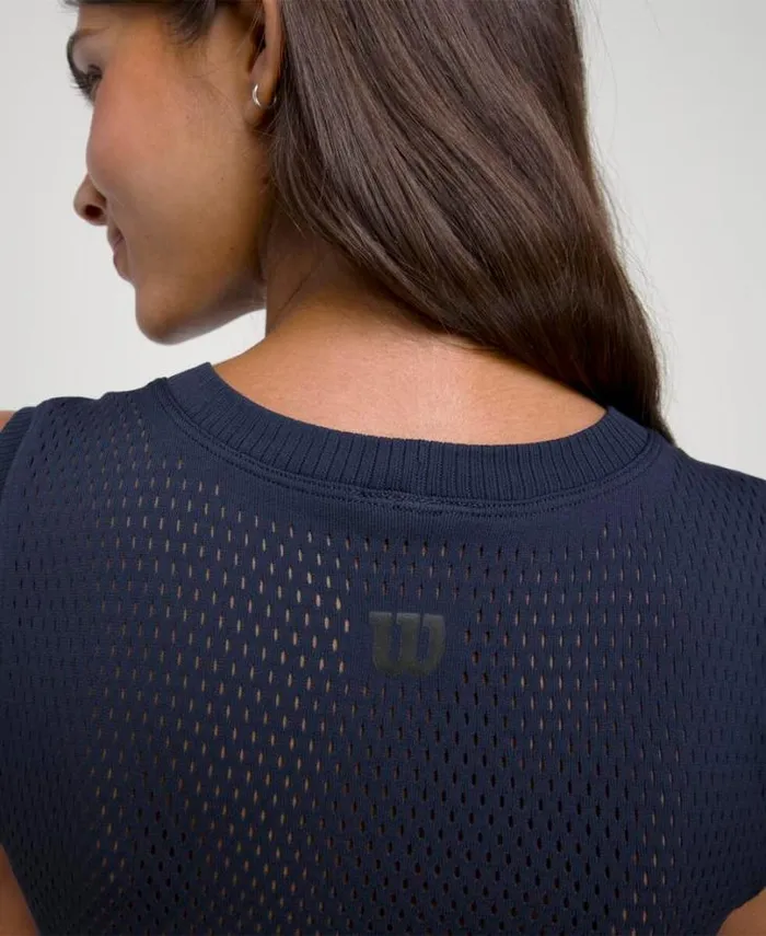 Wilson Tanks Women Pro Seamless Tank 8211 Classic Navy Wilson Tanks Women Pro Seamless Tank 8211 Classic Navy