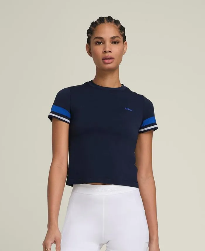 Wilson Tees Women Brooklyn Seamless Tee 8211 Navy