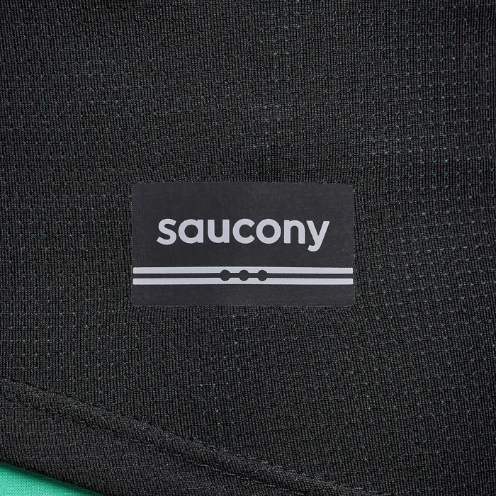 Women8217s Stopwatch Singlet Black Tops Saucony Women