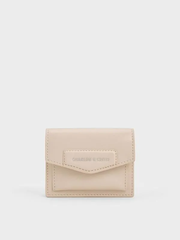 Women Adelie Envelope Card Holder 8211 Oat CHARLES and KEITH Card Holders