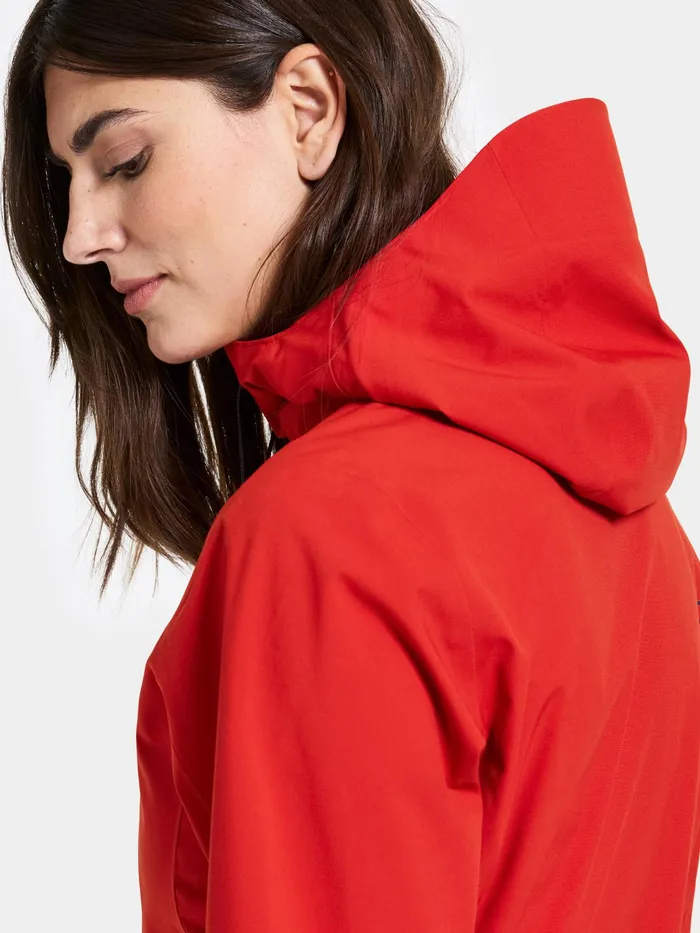 Women Bea Parka Pomme Red Didriksons Spring Jackets