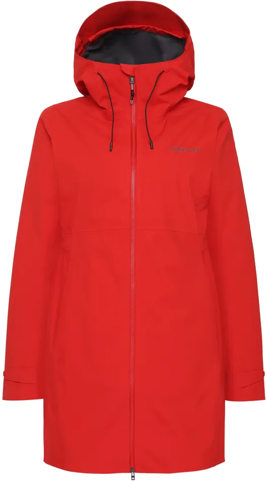 Women Bea Parka Pomme Red Didriksons Spring Jackets