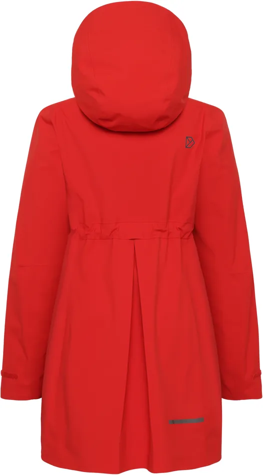 Women Bea Parka Pomme Red Didriksons Spring Jackets