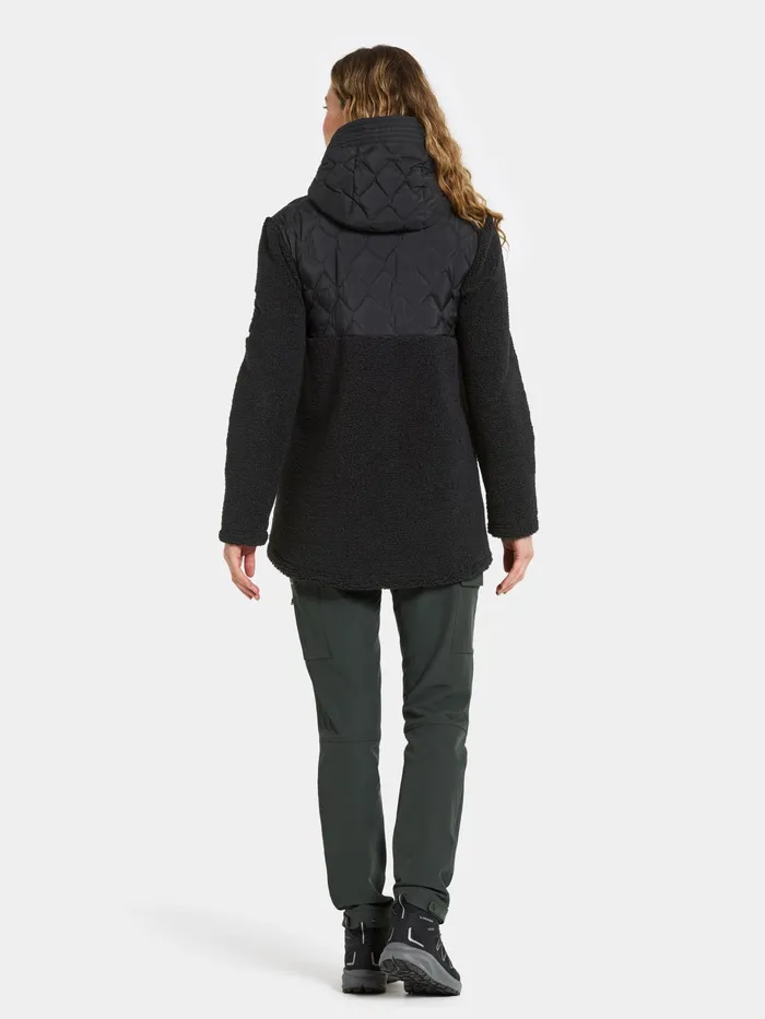 Women Bibi FullZip Black Didriksons Spring Jackets