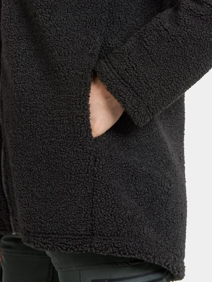 Women Bibi FullZip Black Didriksons Spring Jackets