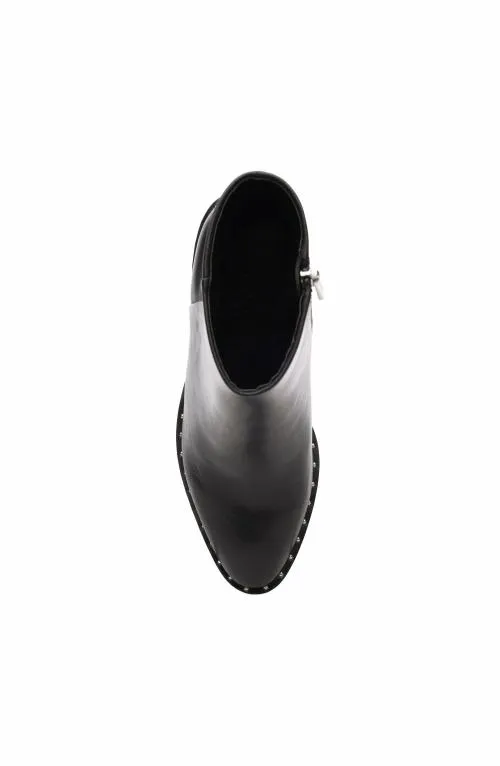 Women Boots Liverpool Los Angeles Costa Round Toe Ankle Boot Black
