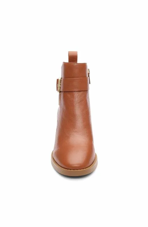 Women Boots Liverpool Los Angeles Encino Bootie With Ankle Strap Pecan