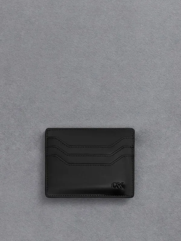 Women Carli Leather MultiSlot Card Holder 8211 Black CHARLES and KEITH Card Holders