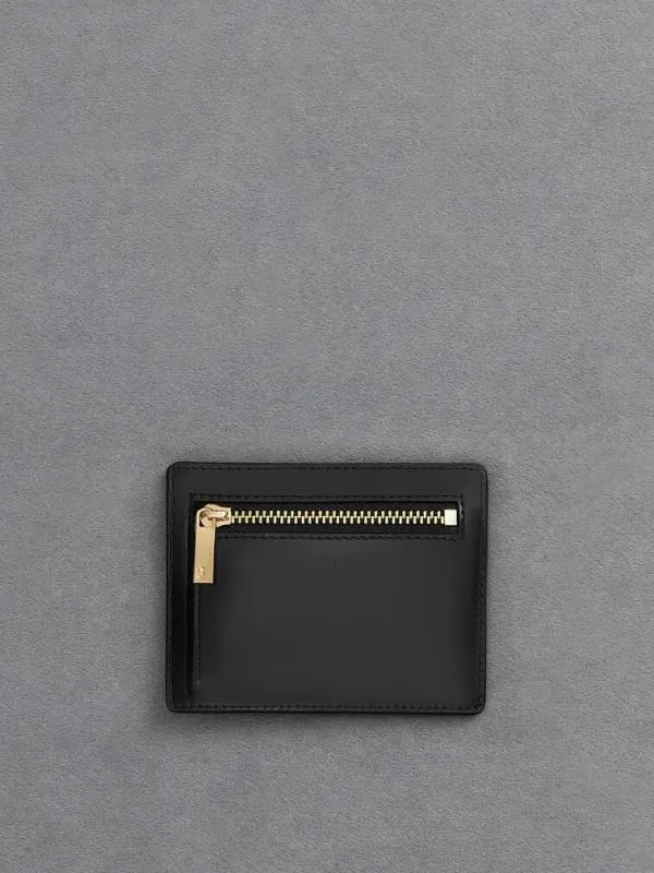 Women Carli Leather MultiSlot Card Holder 8211 Black CHARLES and KEITH Card Holders