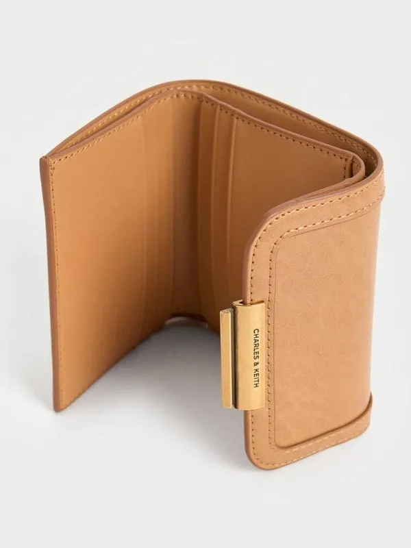 Women Charlot Wallet 8211 Toffee CHARLES and KEITH Small Wallets