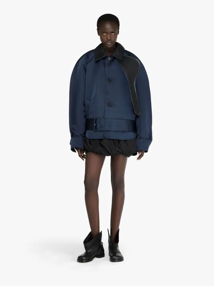 Women Coats and Jackets JW Anderson ROUNDED BLOUSON JACKET Navyblack Women Coats and Jackets JW Anderson ROUNDED BLOUSON JACKET Navyblack