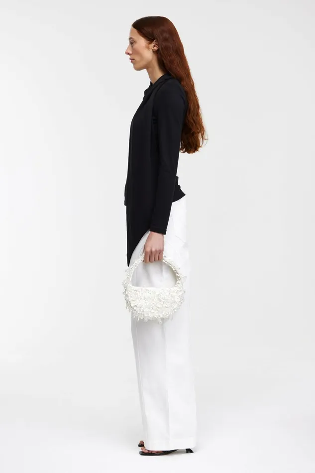 Women CRYSTAL BIRCH BAG Ivory Acler Bags