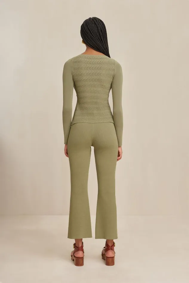 Women Cult Gaia Knits TORINA KNIT PANT 8211 TEA Women Cult Gaia Knits TORINA KNIT PANT 8211 TEA