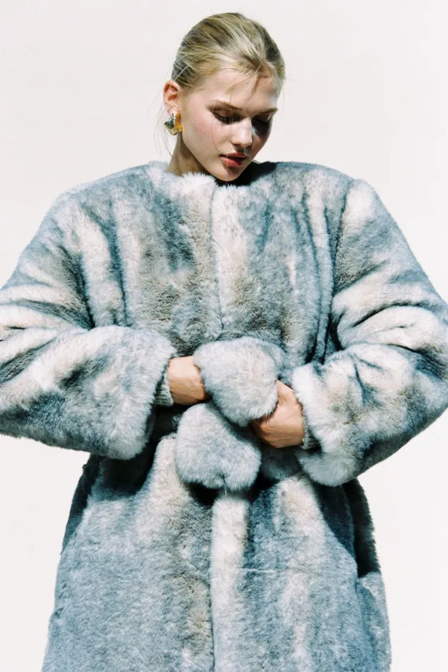 Women Cult Gaia Outerwear MARTINA COAT 8211 FOG