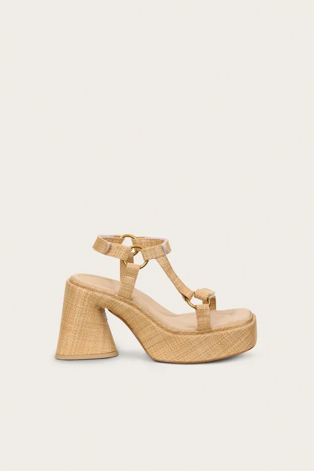 Women Cult Gaia Platforms ERIN SANDAL 8211 NATURAL
