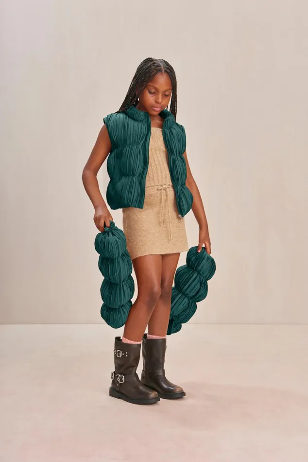Women Cult Gaia Tops KIDS FRANNIE PUFFER 8211 FOREST GREEN Women Cult Gaia Tops KIDS FRANNIE PUFFER 8211 FOREST GREEN