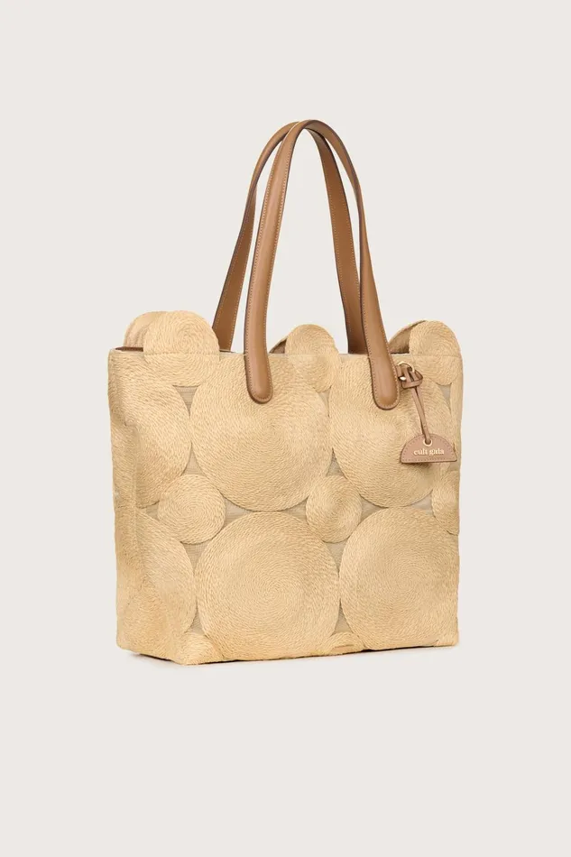 Women Cult Gaia Tote Bags BRYNN TOTE 8211 NATURAL Women Cult Gaia Tote Bags BRYNN TOTE 8211 NATURAL