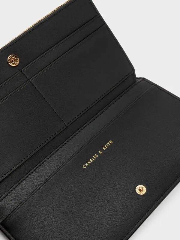 Women Danika Quilted Long Wallet 8211 Black CHARLES and KEITH Long Wallets Women Danika Quilted Long Wallet 8211 Black CHARLES and KEITH Long Wallets