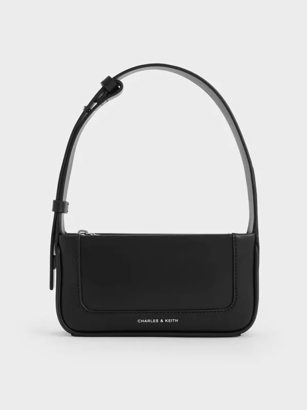 Women Daylla Shoulder Bag 8211 Noir CHARLES and KEITH Shoulder Bags