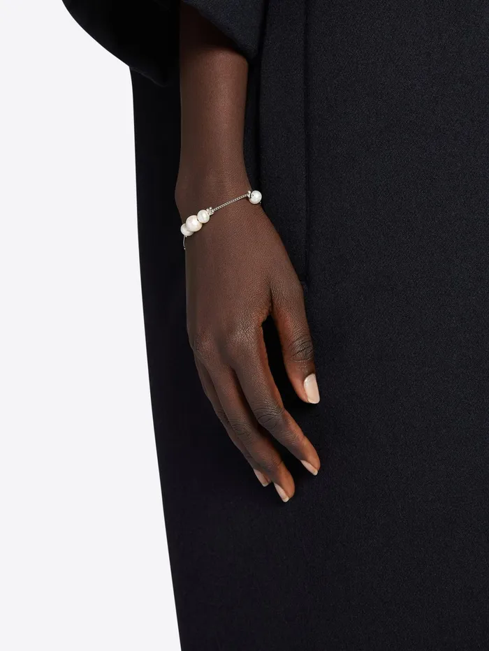 Women Dries Van Noten Jewelry Pearl Chain Bracelet
