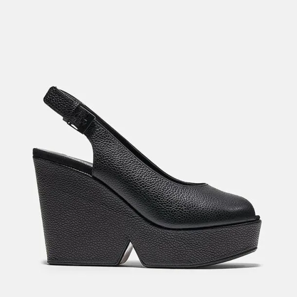 Women DYLAN Black Caviar Clergerie Wedges