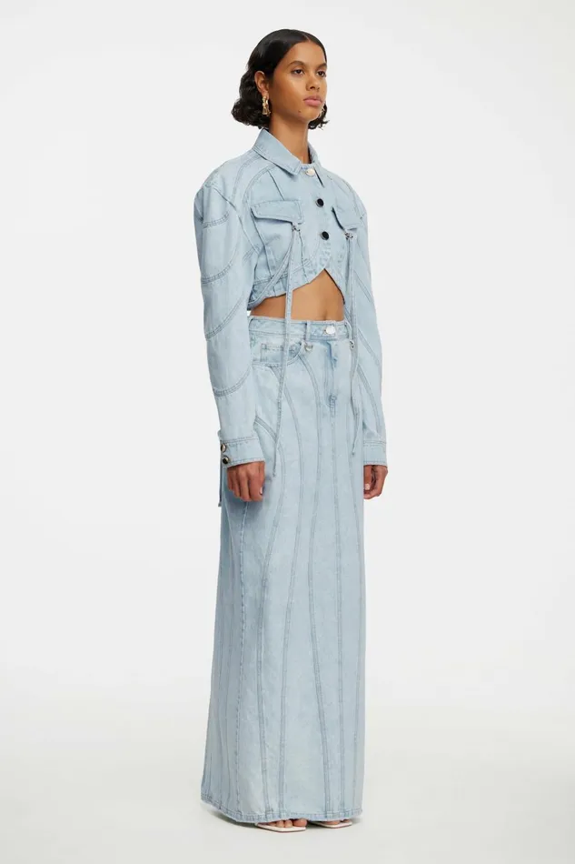 Women EAGLETON JACKET Ice Blue Acler Sets